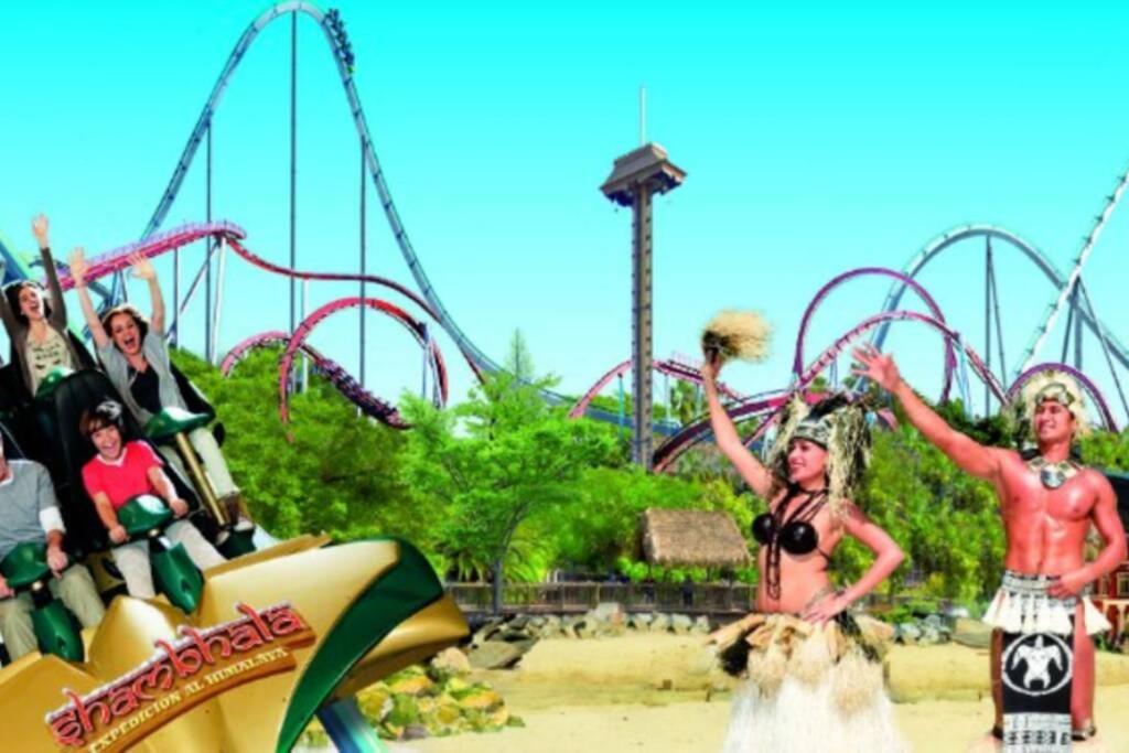 2Bd-Piscina-Playa-Port Aventura2 Apartment Салоу Екстериор снимка